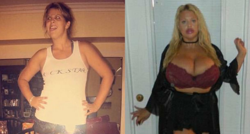 An American woman spent 50 thousand dollars to become like her idol — the girlfriend of Roger rabbit