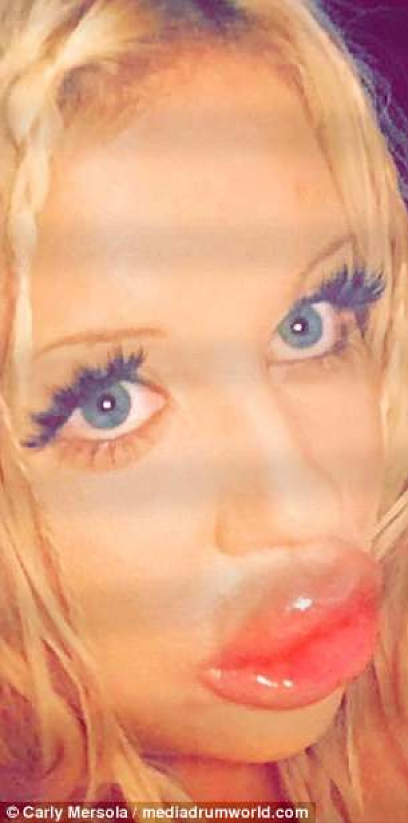 An American woman spent 50 thousand dollars to become like her idol — the girlfriend of Roger rabbit