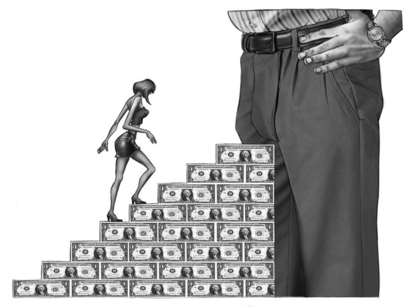 An Argentine illustrator has painted modern society as it is, without embellishment