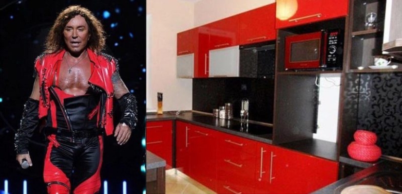 An epic thread with Valery Leontiev's outfits and interiors in the same style appeared on Twitter