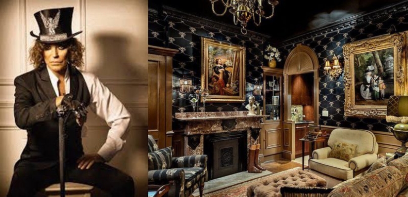 An epic thread with Valery Leontiev's outfits and interiors in the same style appeared on Twitter