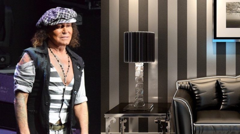 An epic thread with Valery Leontiev's outfits and interiors in the same style appeared on Twitter