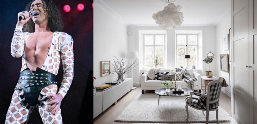 An epic thread with Valery Leontiev's outfits and interiors in the same style appeared on Twitter