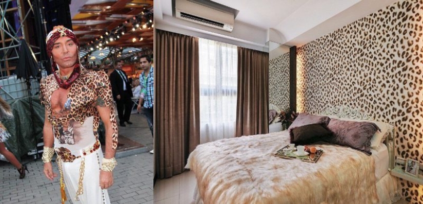 An epic thread with Valery Leontiev's outfits and interiors in the same style appeared on Twitter