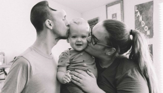 An essay by an American woman whose husband almost died because of energy drinks and came out of a coma when their son was born An essay by an American woman whose husband almost died because of energy drinks and came out of a coma when their son was born