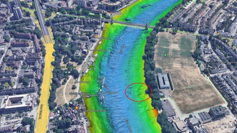 An island of wet wipes has appeared in London