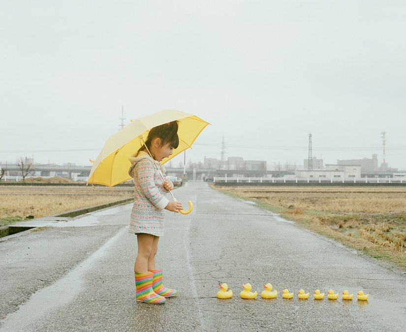 An unusual photo album of a 4-year-old Japanese woman
