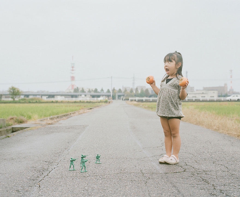 An unusual photo album of a 4-year-old Japanese woman