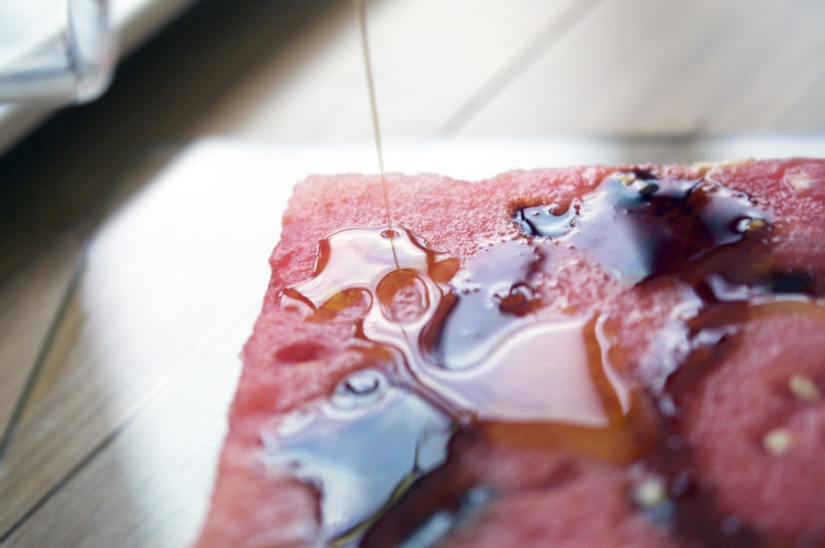 An unusual watermelon salad that you will definitely like