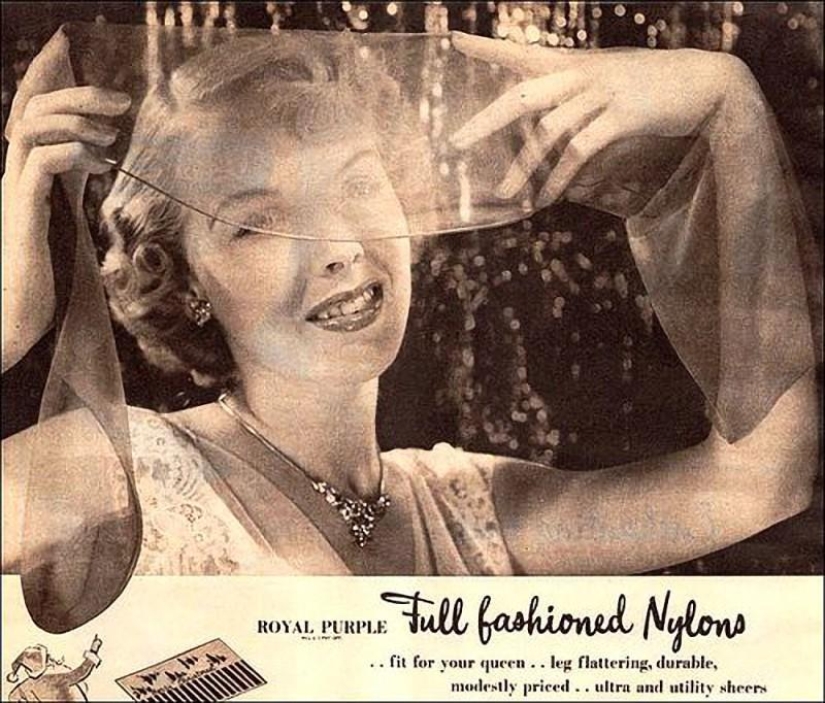 And on this day, women found happiness: 78 years ago, nylon stockings went on sale
