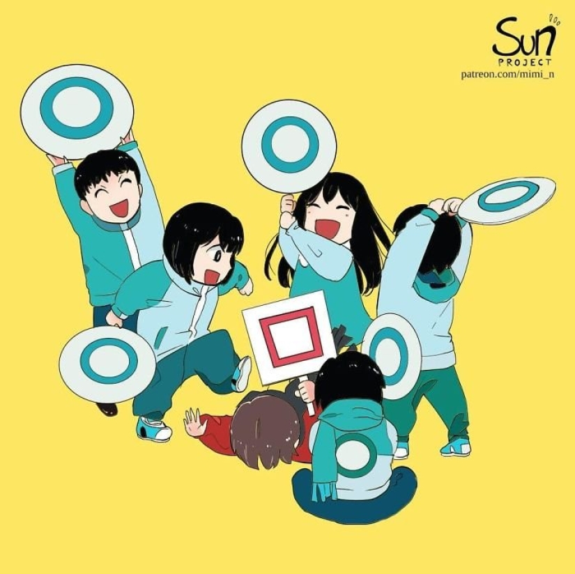 Anime artist from Indonesia portrays the dark side of society