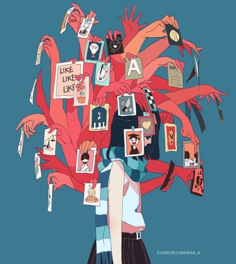 Anime artist from Indonesia portrays the dark side of society