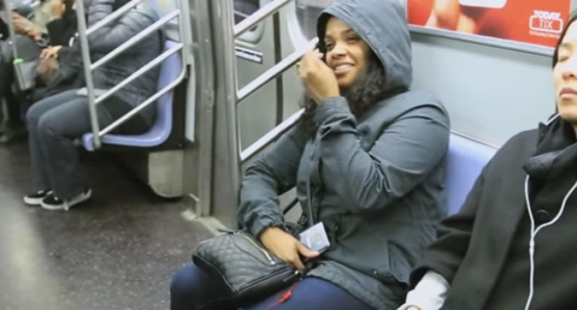 Anti-covers for books that made subway passengers' jaws drop