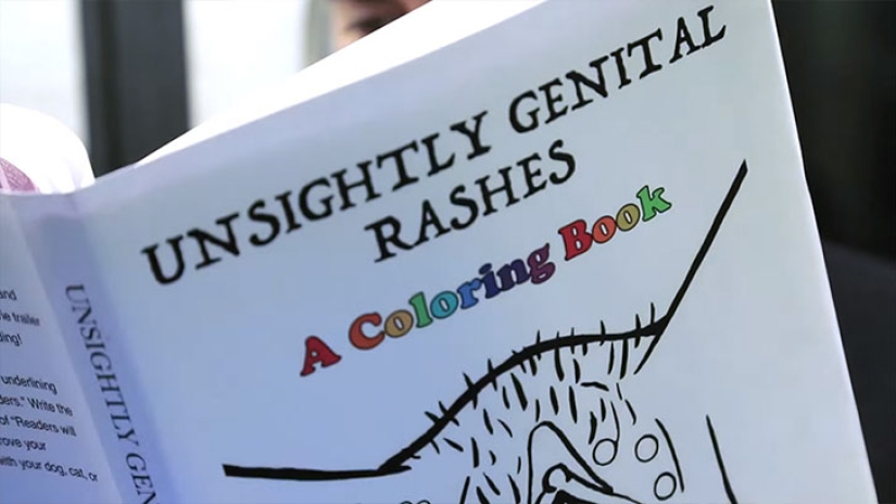 Anti-covers for books that made subway passengers' jaws drop