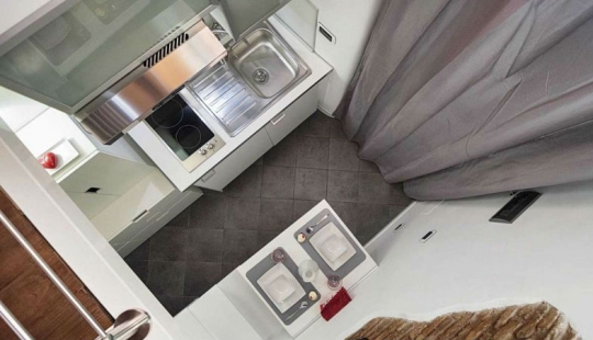 Apartamento de 7 metros cuadrados en Roma Apartamento de 7 metros cuadrados en Roma