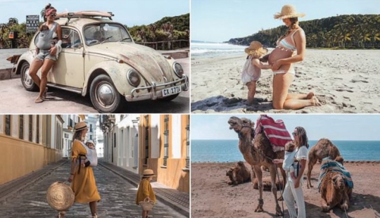 Around the world during the decree: how mom and two kids travel the world