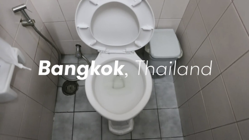 Around the world for 80 toilets Around the world for 80 toilets