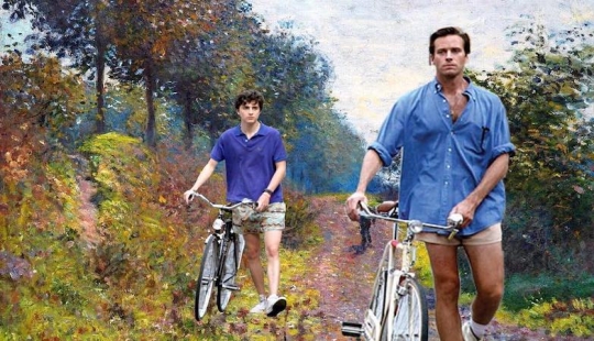Art is everywhere: the frames of the new film "Call me by your name" were transferred to the canvases of Claude Monet