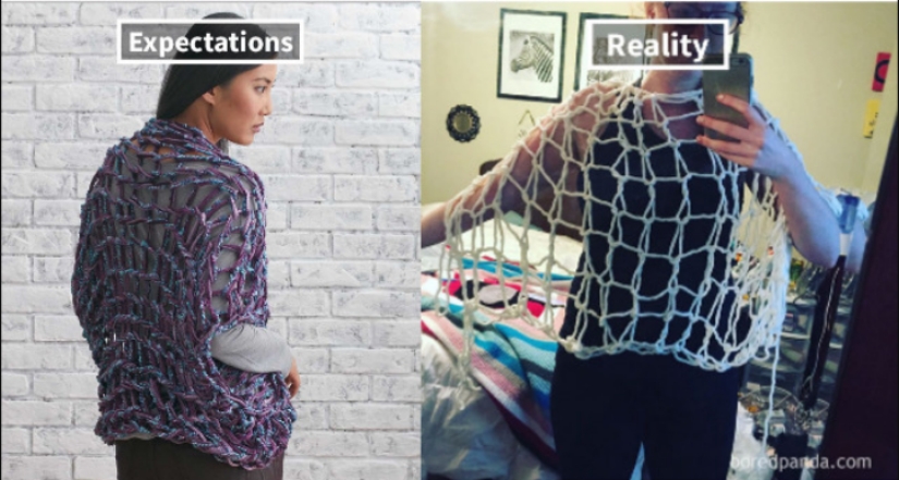 Artesanía creativa con tus propias manos: expectativa y realidad