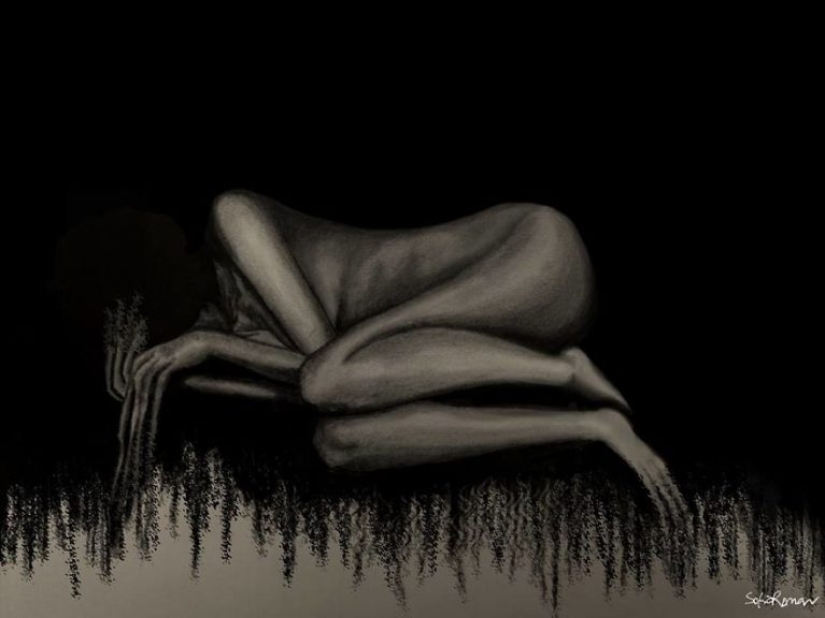 Artist paints to express what it's like to live with bipolar disorder