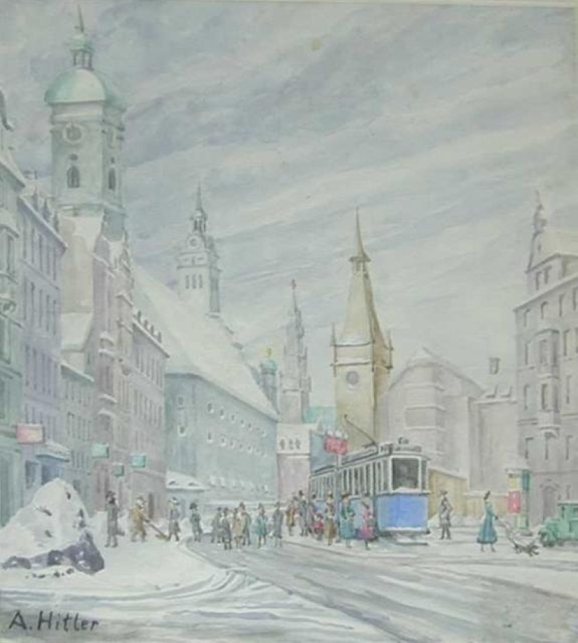 Artista Adolf Hitler: genio no reconocido o mediocridad?