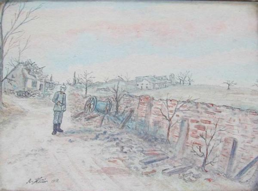 Artista Adolf Hitler: genio no reconocido o mediocridad?