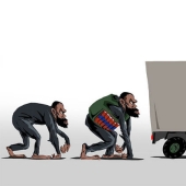 Artista azerbaiyano ridiculizó a Trump, Zuckerberg, terroristas y hilanderos