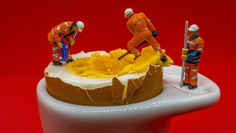 Artista de Glasgow inspirada en lo que encuentra en la nevera Artista de Glasgow inspirada en lo que encuentra en la nevera