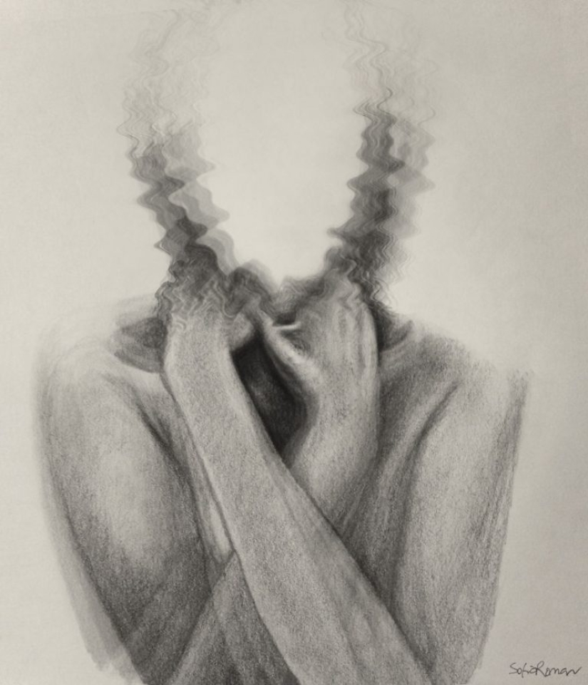 Artista pinta para expresar cómo es vivir con trastorno bipolar Artista pinta para expresar cómo es vivir con trastorno bipolar