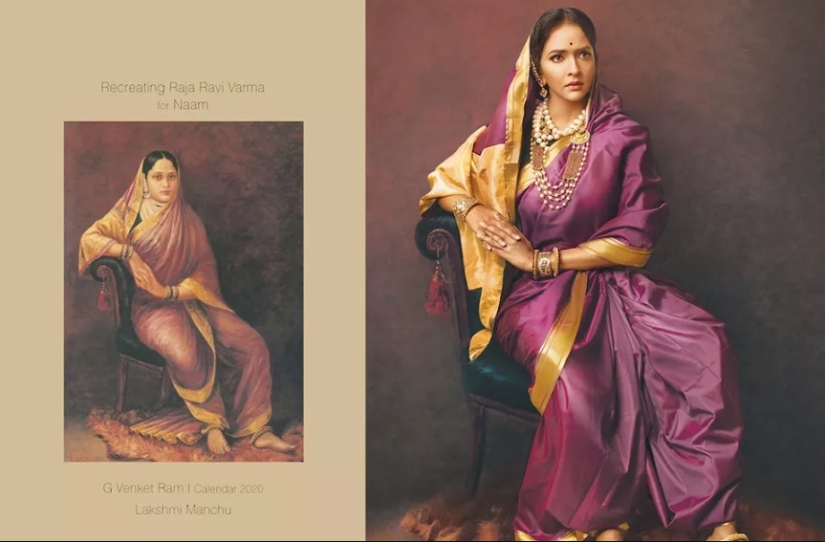 As in the picture: an Indian photographer reproduced the canvases of the XIX century As in the picture: an Indian photographer reproduced the canvases of the XIX century