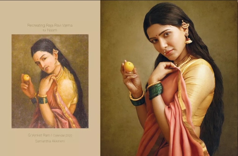 As in the picture: an Indian photographer reproduced the canvases of the XIX century As in the picture: an Indian photographer reproduced the canvases of the XIX century