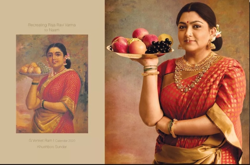 As in the picture: an Indian photographer reproduced the canvases of the XIX century As in the picture: an Indian photographer reproduced the canvases of the XIX century