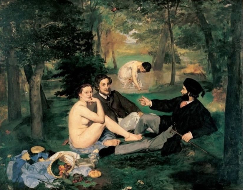 As in the picture: models recreated classic nude canvases