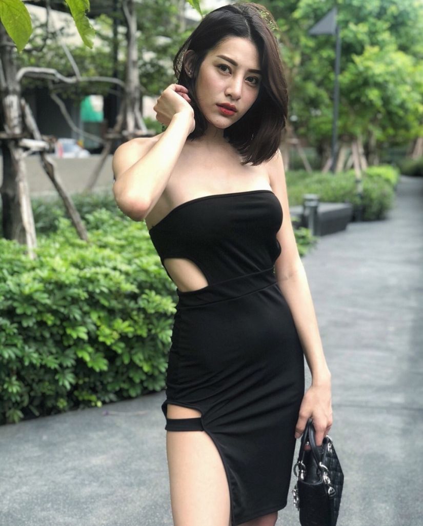 Asian chick Monatcha conquers the hearts of men: 10+ photo