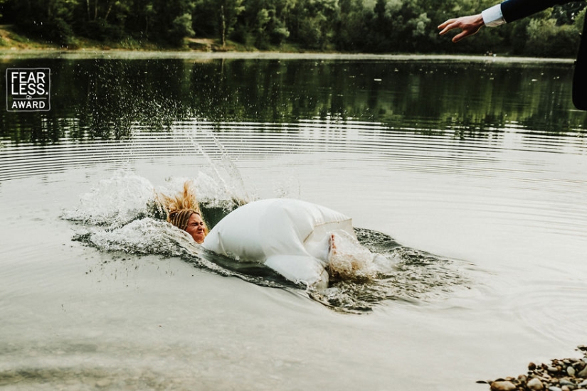 "Award to the Fearless": 30 best wedding photos of 2018