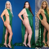 Baba berry again? Ordinary women from London took provocative pictures in the style of J. Lo