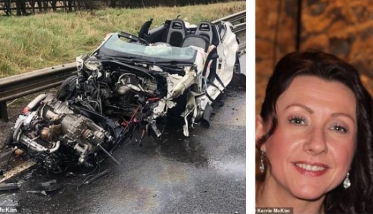 Bajo las alas de un ángel de la guarda: una pareja casada sobrevivió milagrosamente a un terrible accidente de coche