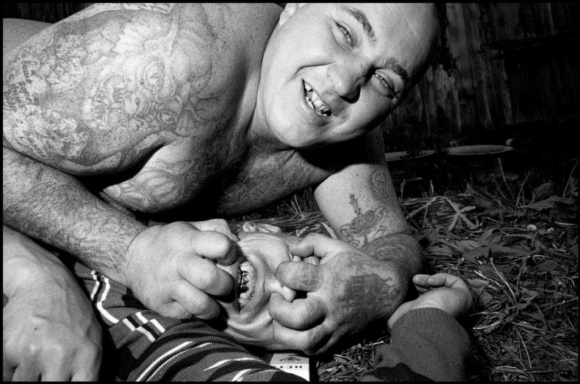 Bandidos del interior de los Urales en la lente de un fotógrafo estadounidense
