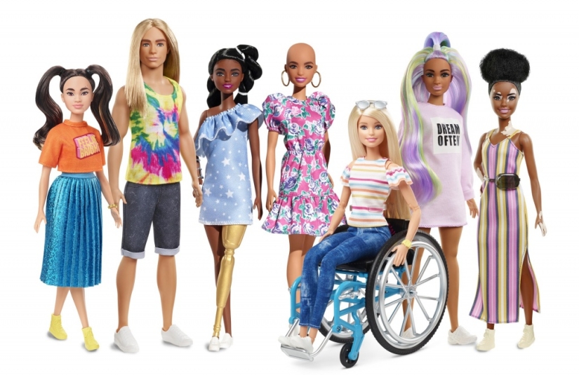 Barbie sin pelo, con vitíligo y prótesis: Mattel lanzará muñecas inclusivas