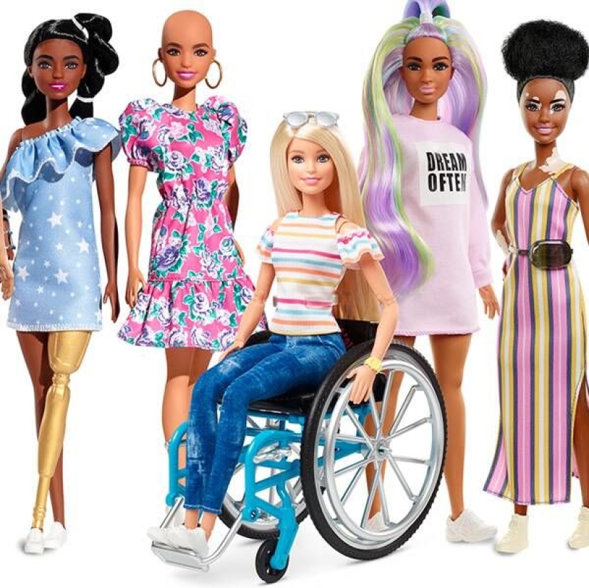 Barbie sin pelo, con vitíligo y prótesis: Mattel lanzará muñecas inclusivas