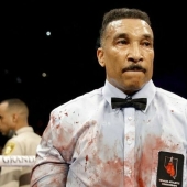 Batalla de photoshop: el juez después del" sangriento " combate de boxeo