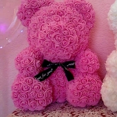 "Bear of roses": where did this fashionable gift come from and how to make it yourself