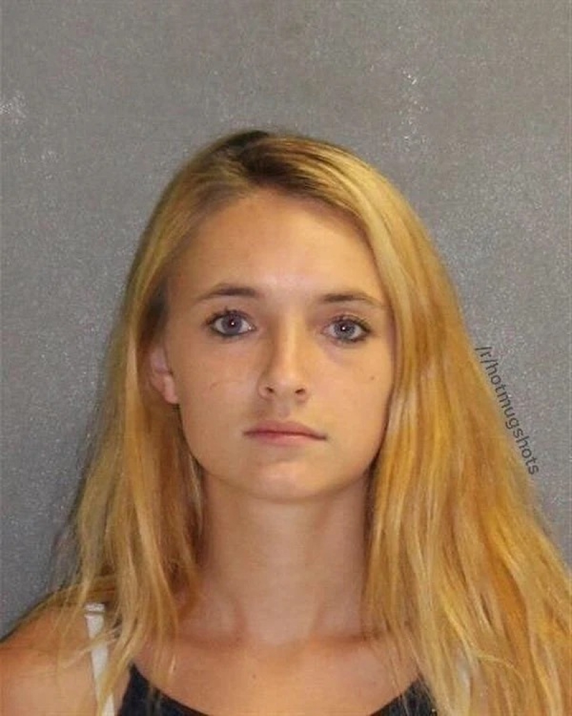 Beauties on police photos: hot pictures of criminals on Twitter blew up the Network