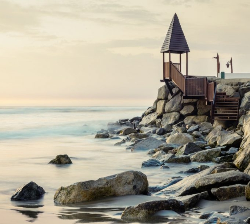 Beautiful buildings in architectural photography