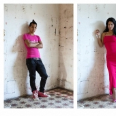 Before and after gender reassignment