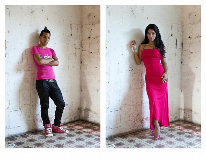 Before and after gender reassignment Before and after gender reassignment