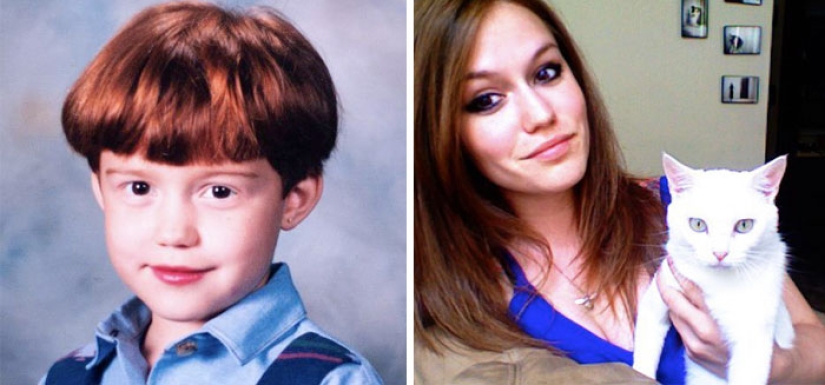 Before and after: how the former "ugly ducklings" are transformed