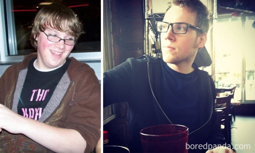 Before and after: how the former "ugly ducklings" are transformed