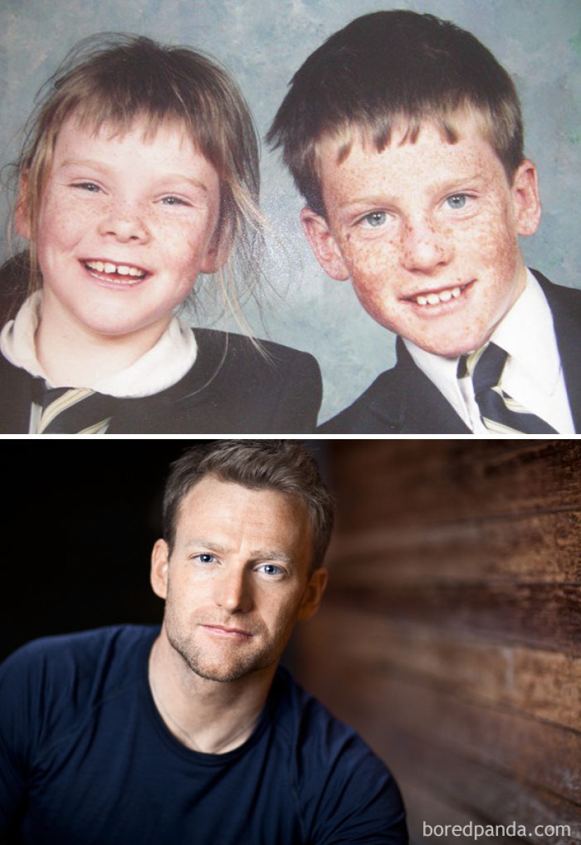 Before and after: how the former "ugly ducklings" are transformed