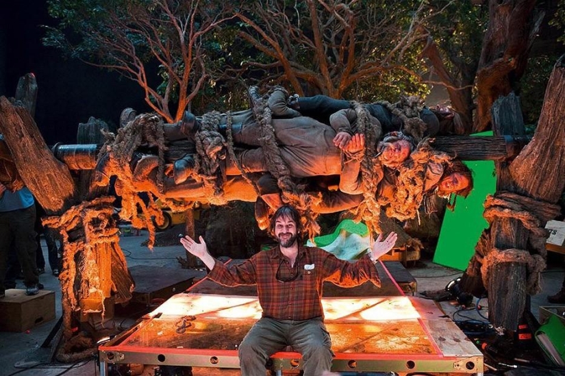 Behind the scenes of your favorite movies - 50 photos that reveal the secrets of filming